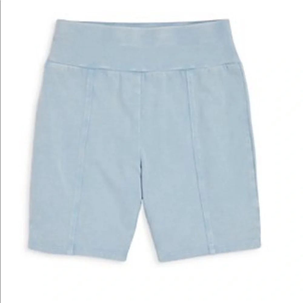 Aqua‎ Girl blue bike shorts Girl size L NWT